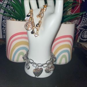 Charm bracelets sliver/gold